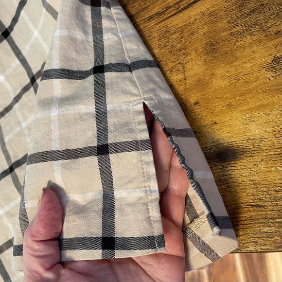 Lady Hagen Tan Plaid 16" Skort Skirt With Shorts Size 10 Golf Pickleball Tennis - Picture 12 of 12